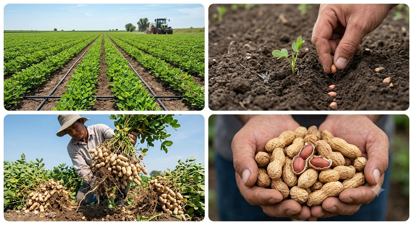 Groundnut farming